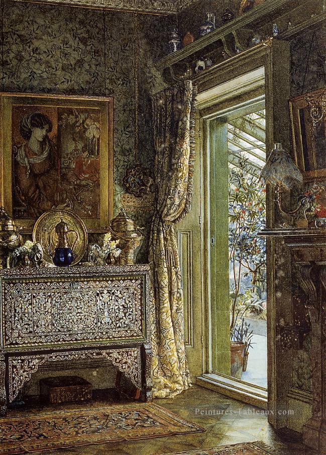 Salon Holland Park romantique Sir Lawrence Alma Tadema Peintures à l'huile